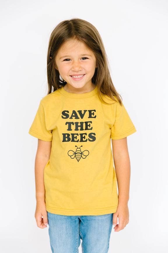 Save the Bees T shirt | Kids Graphic Tee | Kids Clothes | Spring 2024