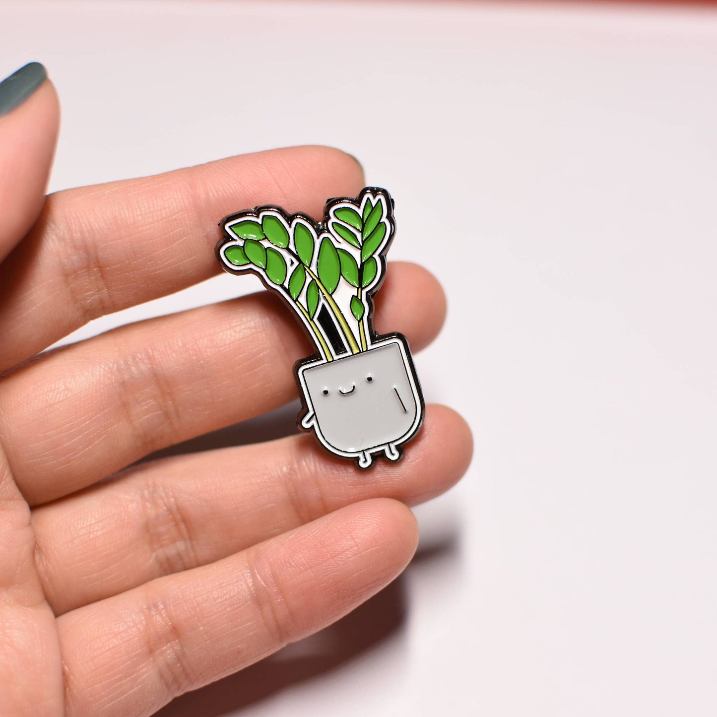 ZZ Plant Enamel Pin