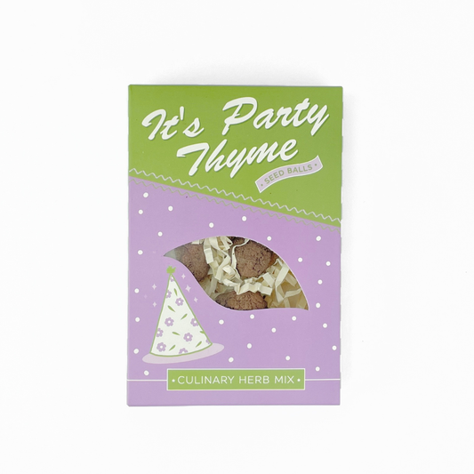 It's Party Thyme Garden Seed Ball Gift Box