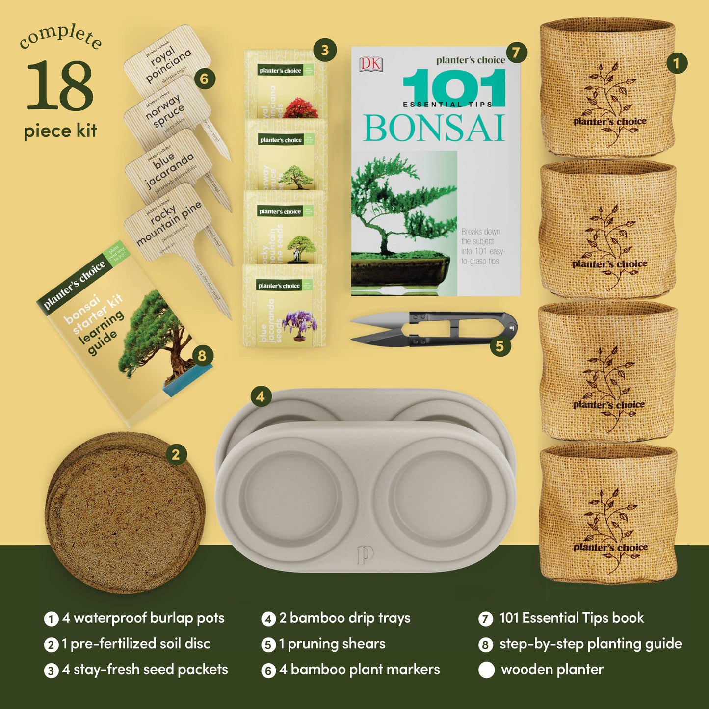 Bonsai Growing Kit