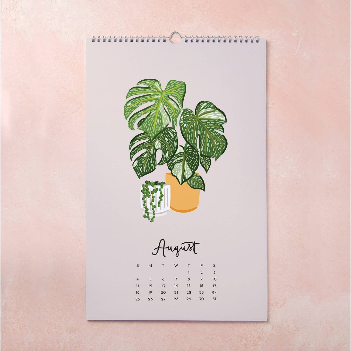 2024 Plants Wall Calendar - Plant Lover Christmas Gift