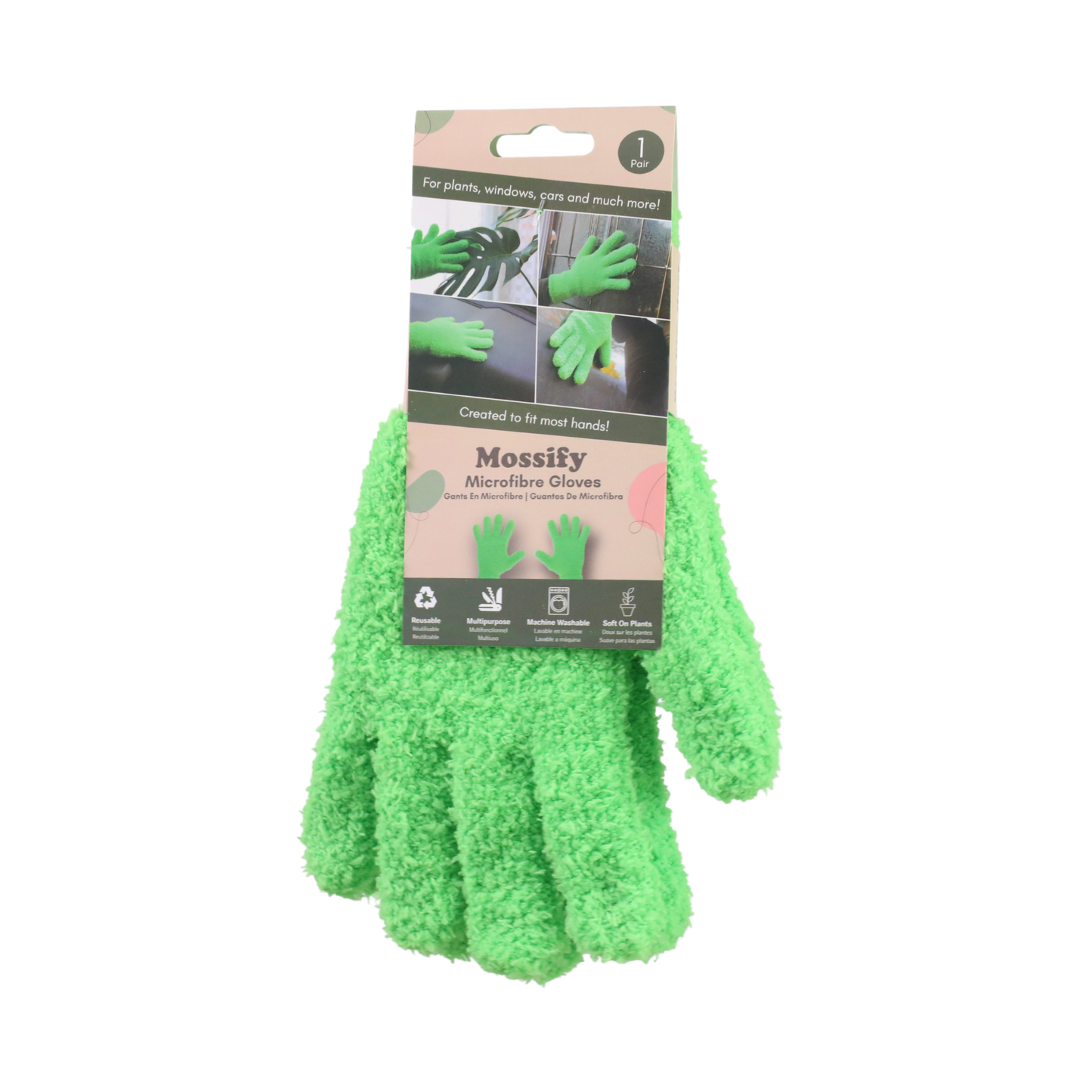 Microfiber Gloves - Leaf-Shining Gloves