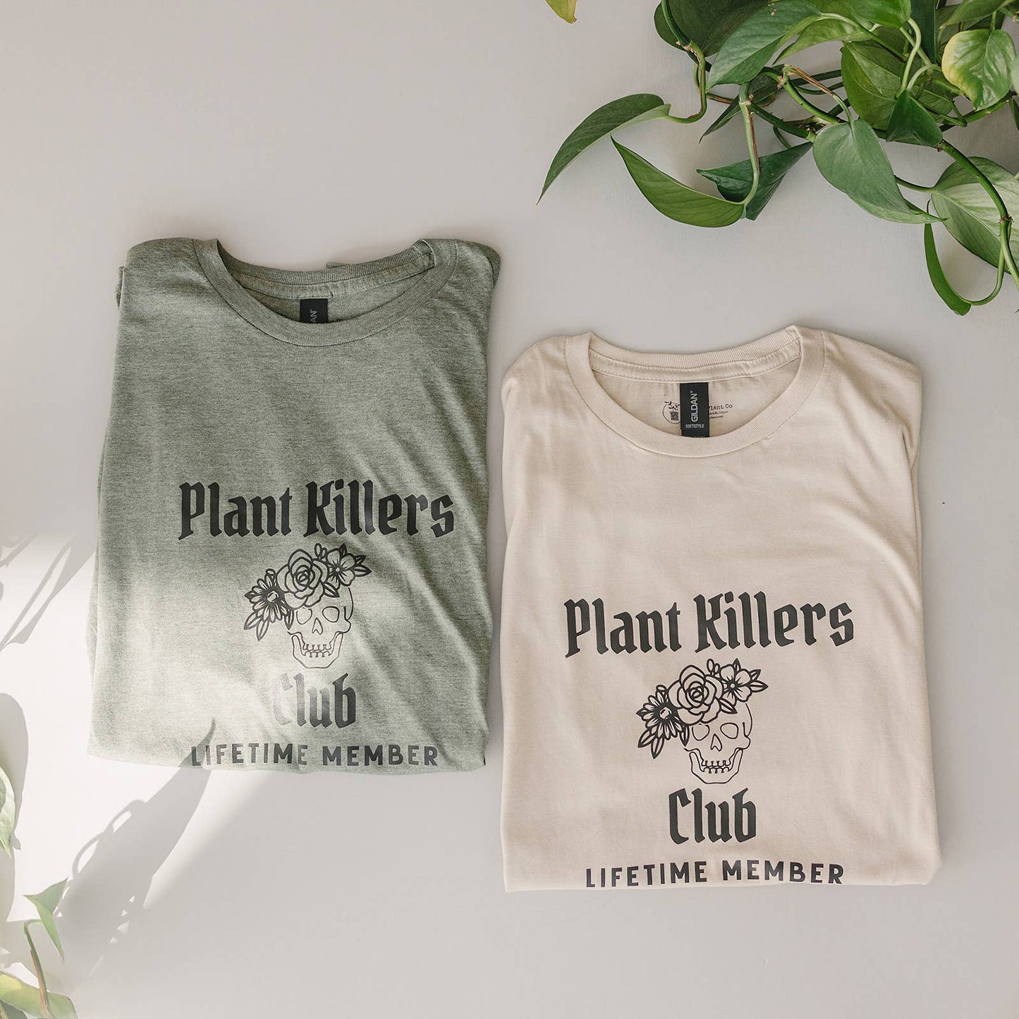 Plant Killers Club Plant Themed Graphic Tshirt