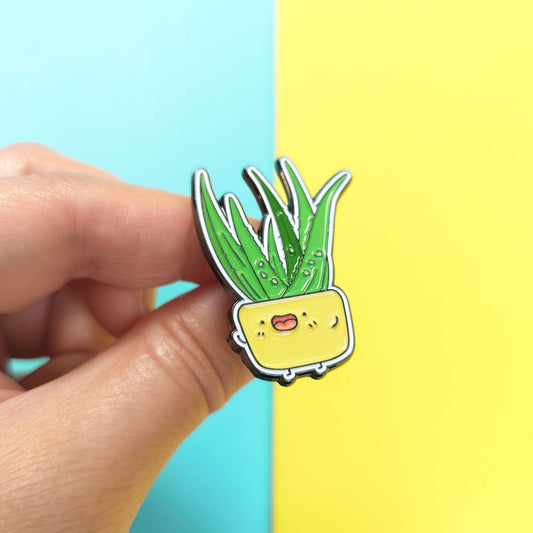 Aloe Vera Soft Enamel Pin
