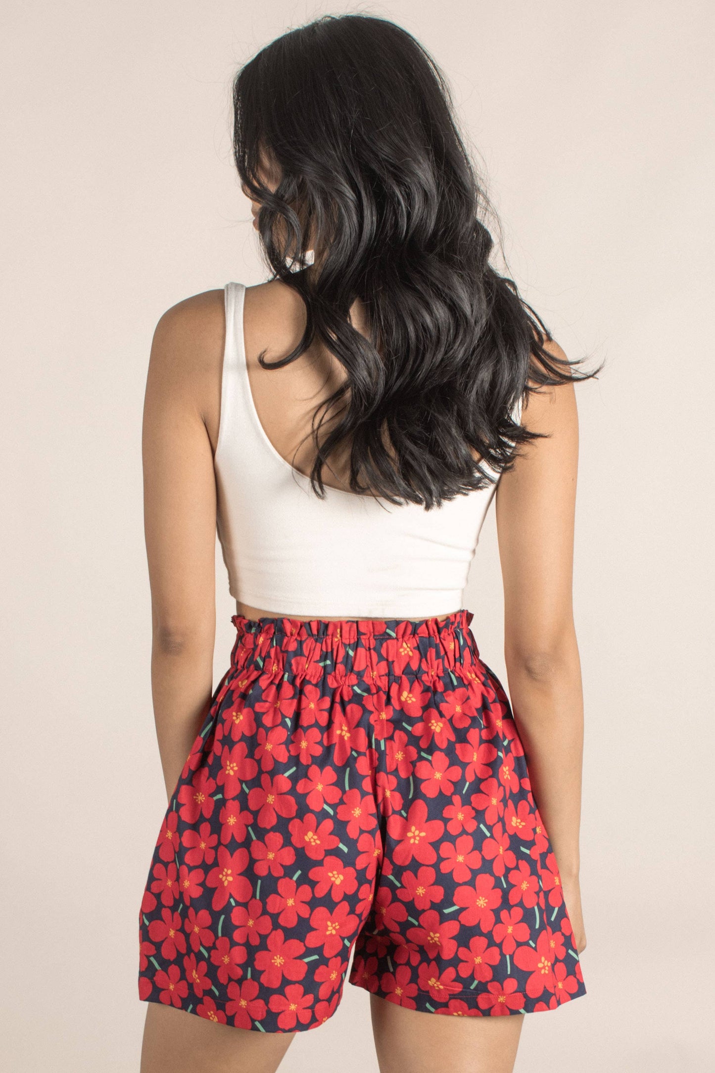 SUPER SALE Floral Cotton Shorts