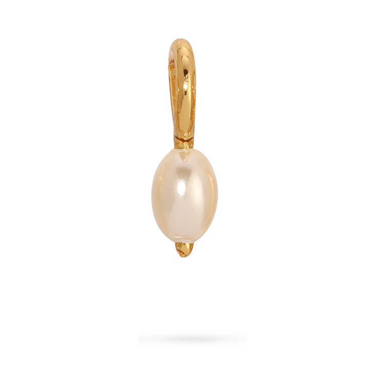 Charm Garden - Pearl Charm - Gold