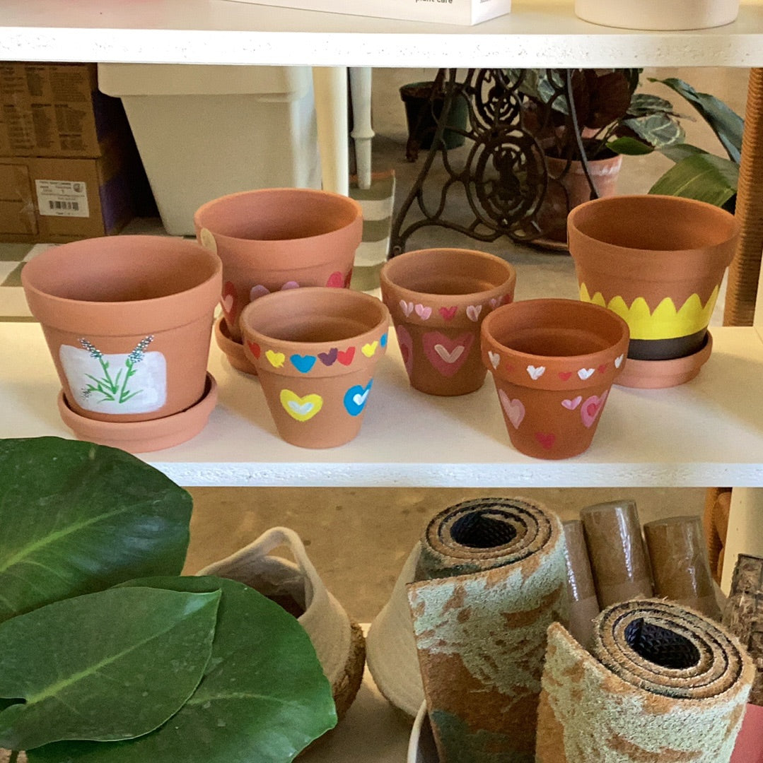 Clay Pots - Painted (by Rynlee)