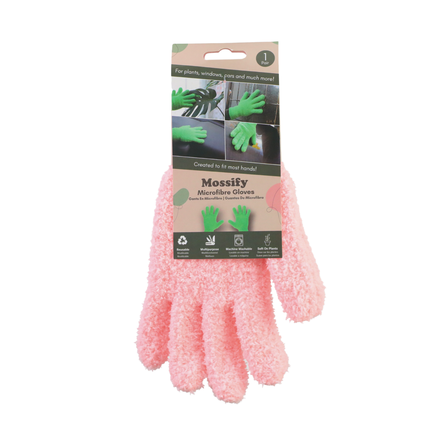 Microfiber Gloves - Leaf-Shining Gloves