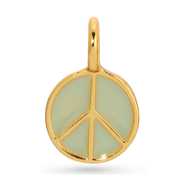 Charm Garden - Peace Charm - Gold