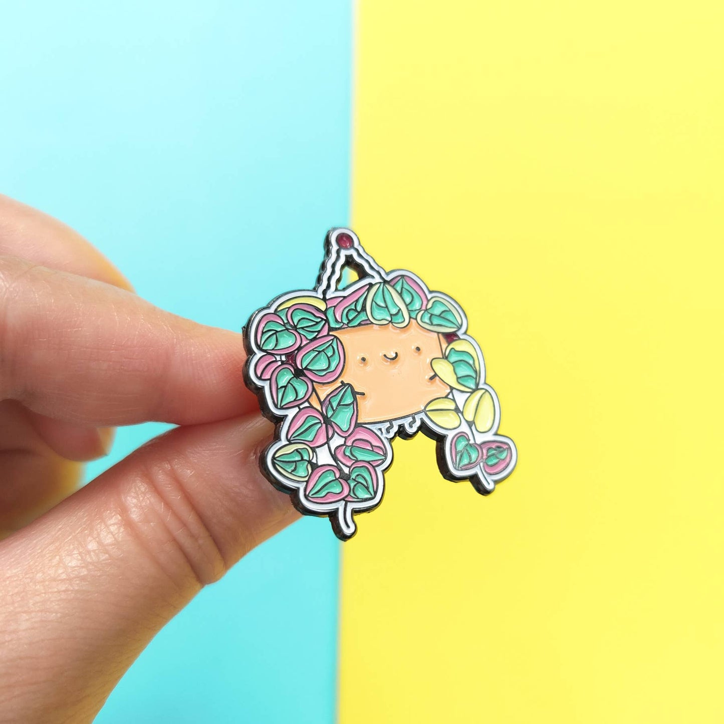 String of Hearts Soft Enamel Pin