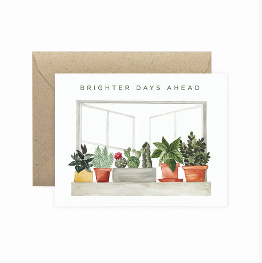 Brighter Days Ahead Greeting Card | Sympathy