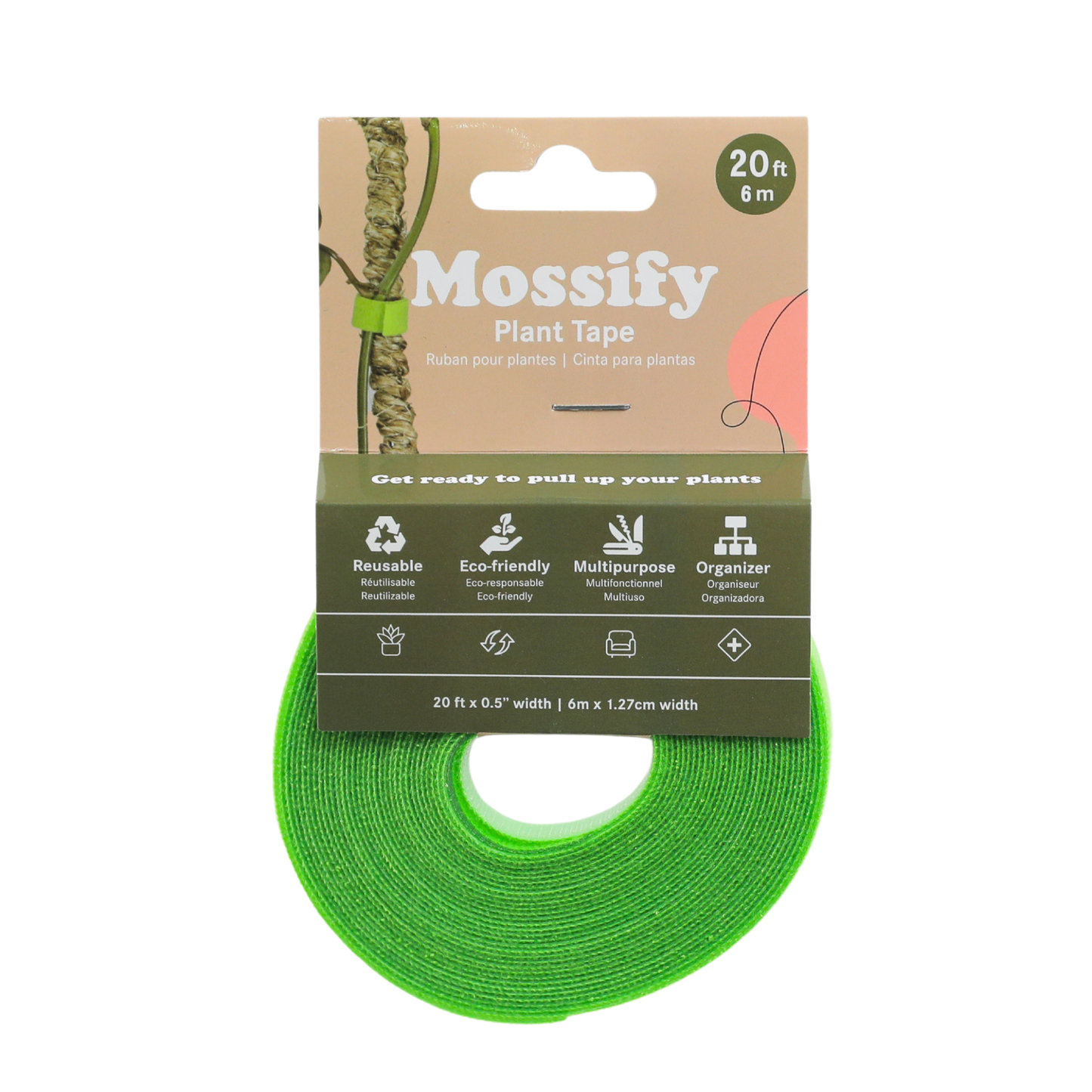 Plant Tape - Pull Your Plants Up - Reusable Plant Tape