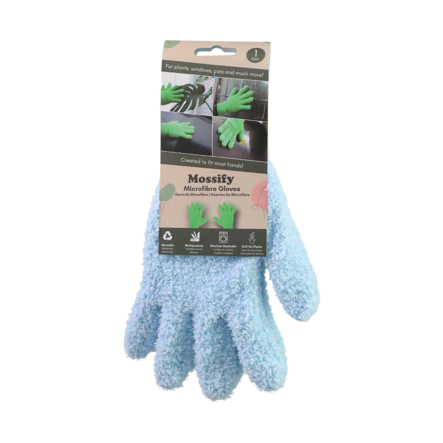 Microfiber Gloves - Leaf-Shining Gloves