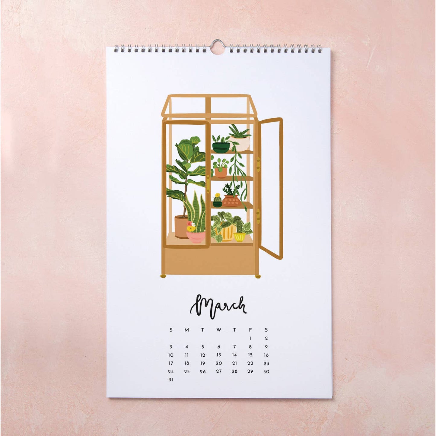 2024 Plants Wall Calendar - Plant Lover Christmas Gift