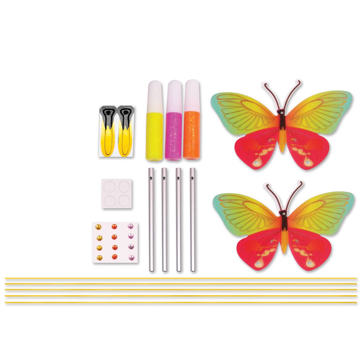 Butterfly Wind Chime Mini Kit