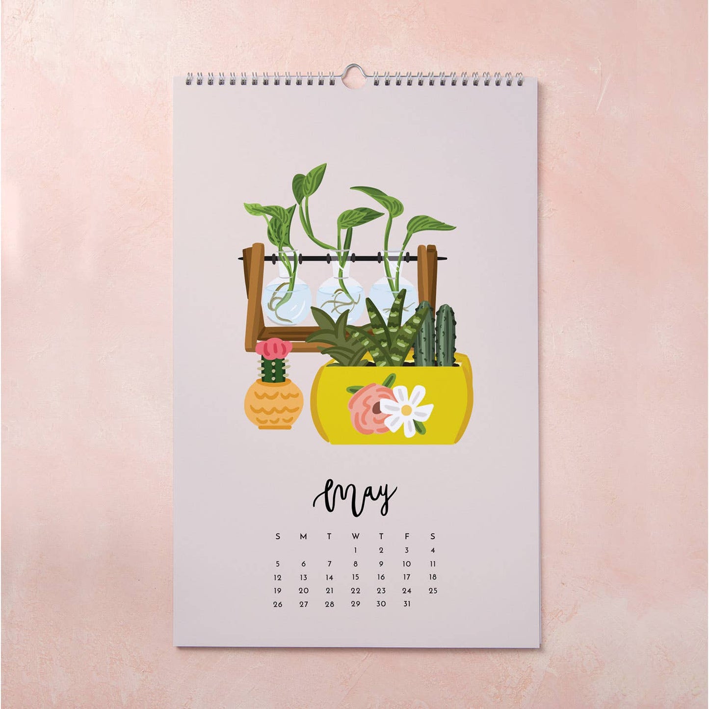 2024 Plants Wall Calendar - Plant Lover Christmas Gift