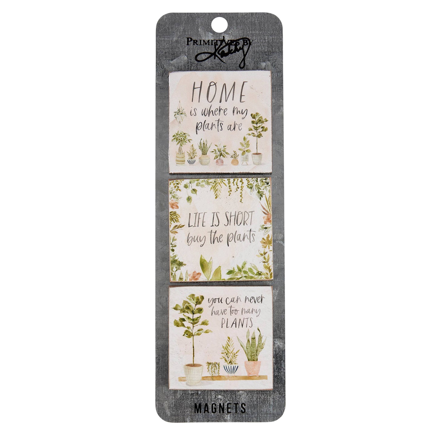 Life Is Short Buy The Plants Magnet Set