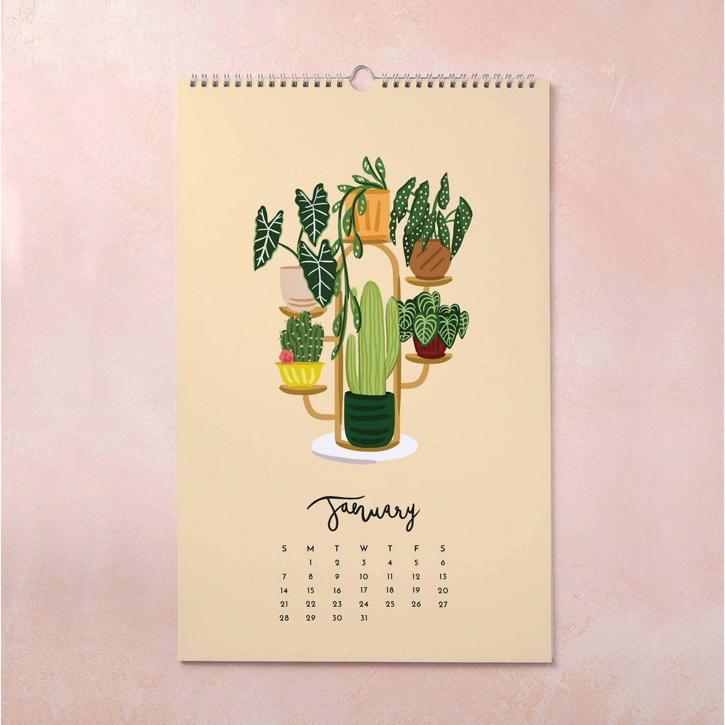 2024 Plants Wall Calendar - Plant Lover Christmas Gift