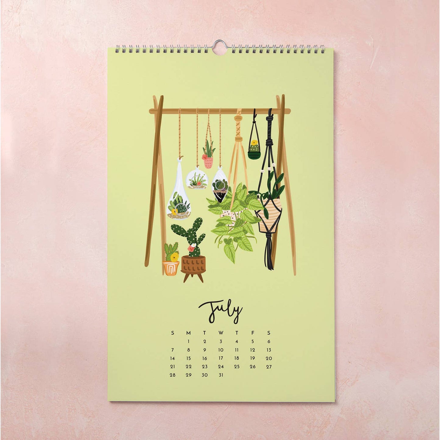 2024 Plants Wall Calendar - Plant Lover Christmas Gift