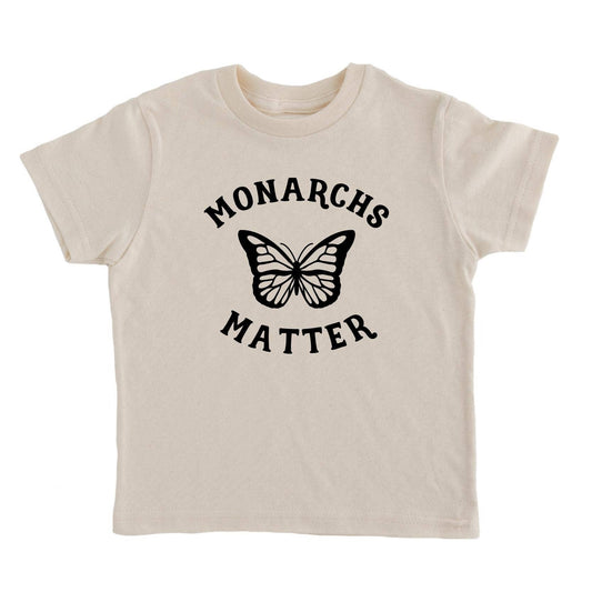 Monarchs Matter T shirt | Kids Butterfly Graphic Tee | Kids Clothes | Spring 2024