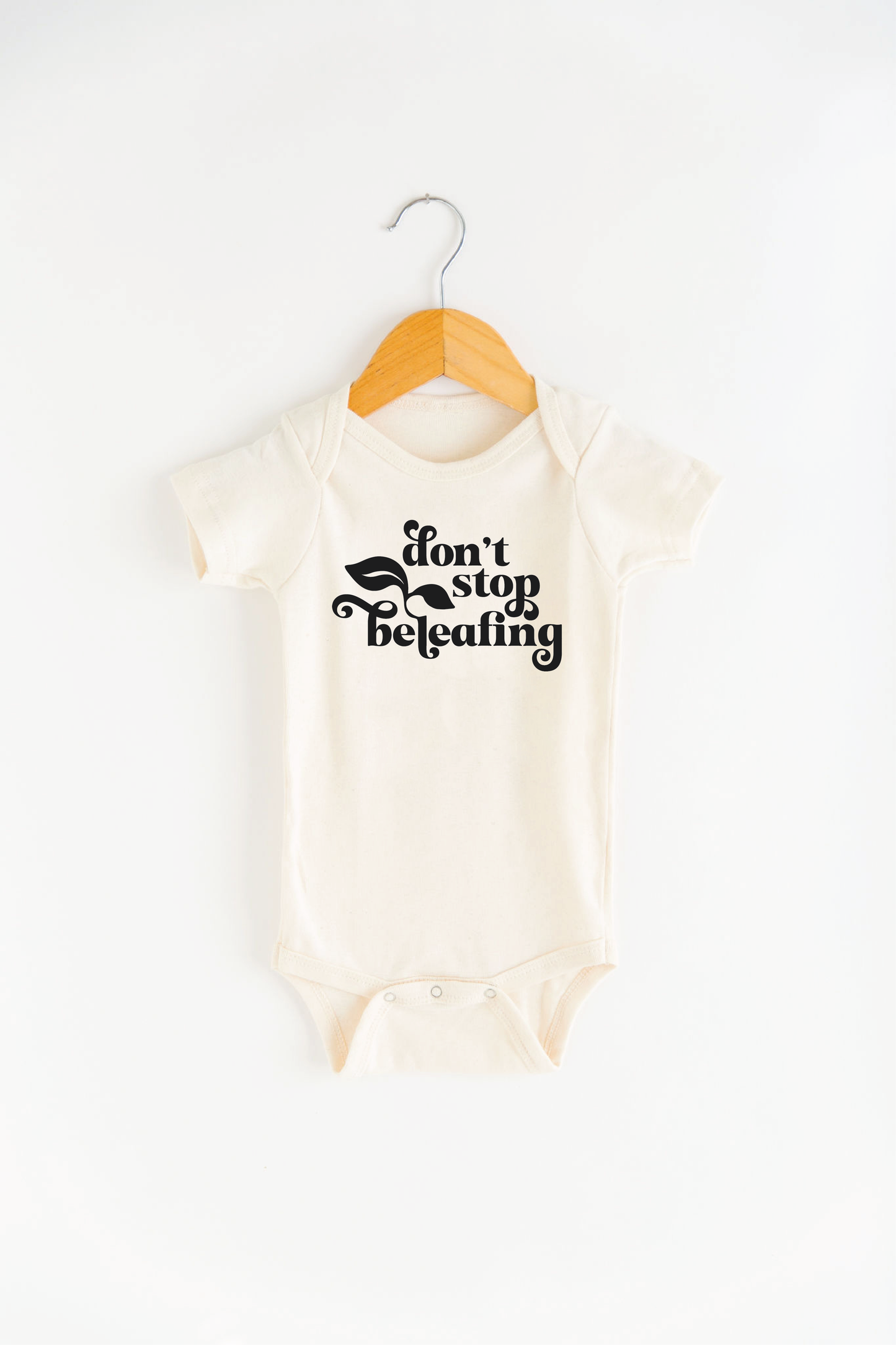 Don't Stop Beleafing Baby Bodysuit | Onesie | Baby Clothing | Easter Gift