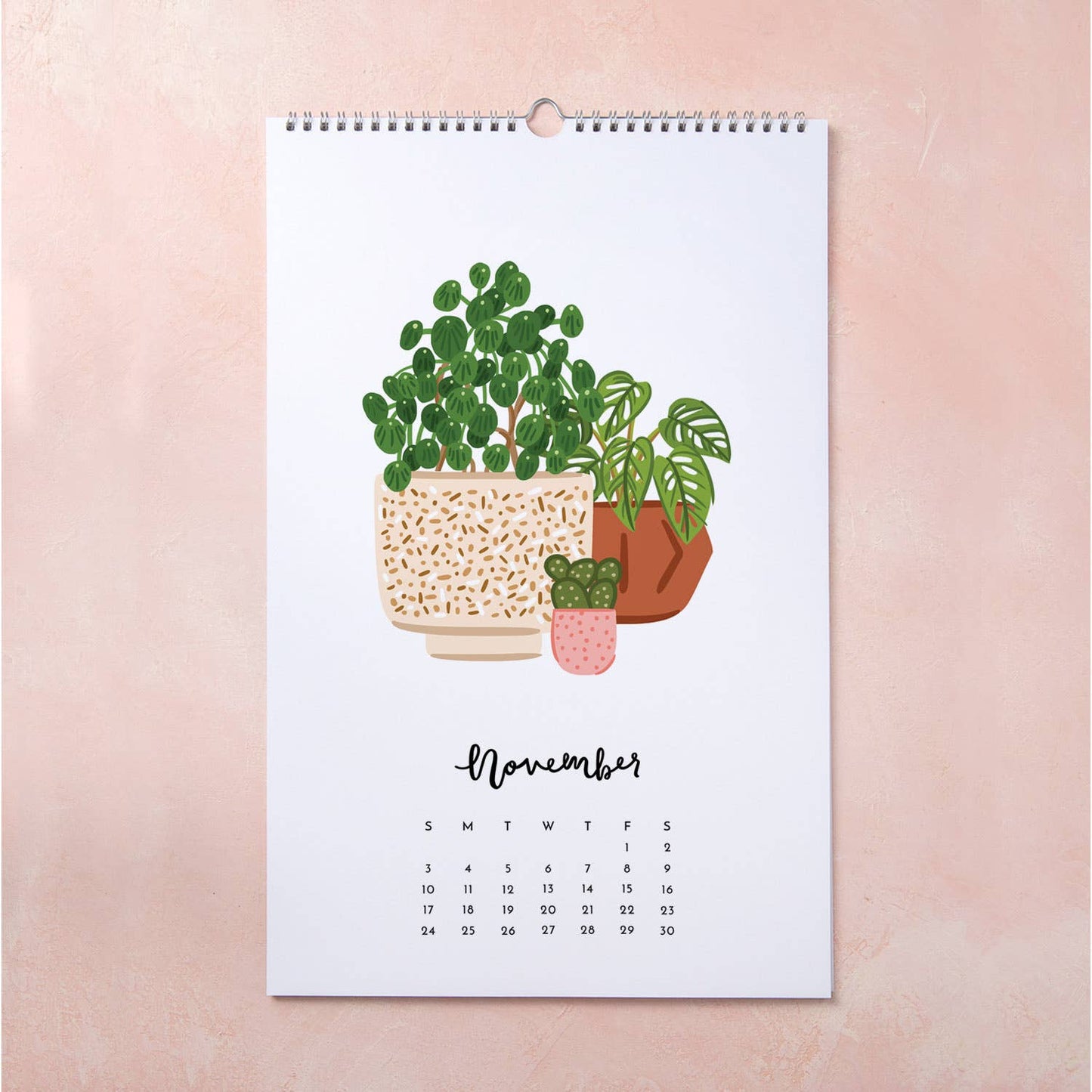 2024 Plants Wall Calendar - Plant Lover Christmas Gift