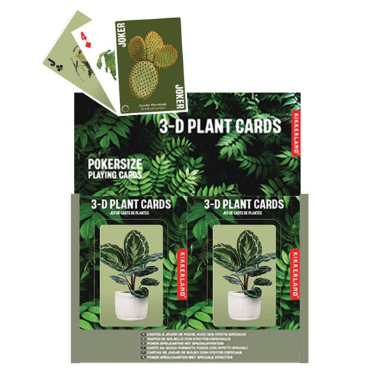 3D Plant Playing Cards
