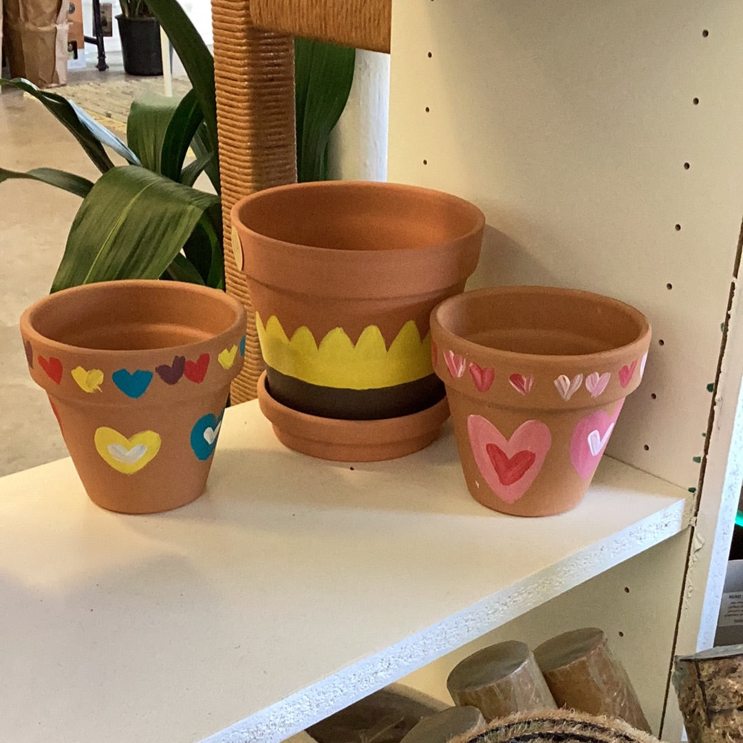 Clay Pots - Painted (by Rynlee)