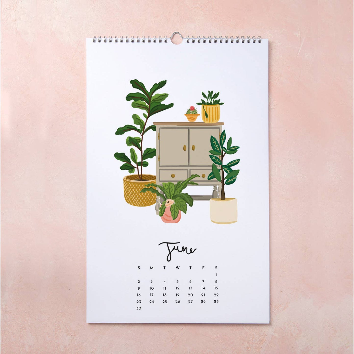 2024 Plants Wall Calendar - Plant Lover Christmas Gift