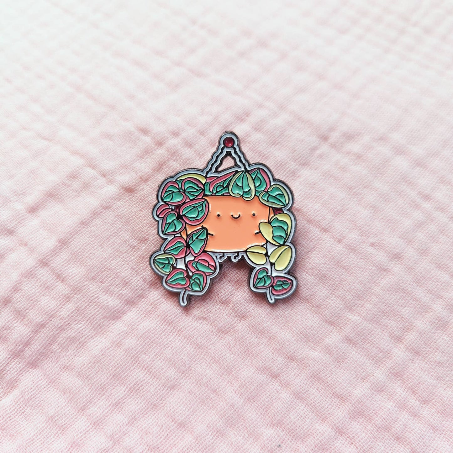 String of Hearts Soft Enamel Pin