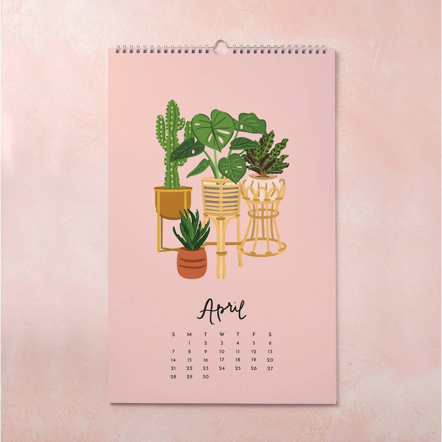 2024 Plants Wall Calendar - Plant Lover Christmas Gift