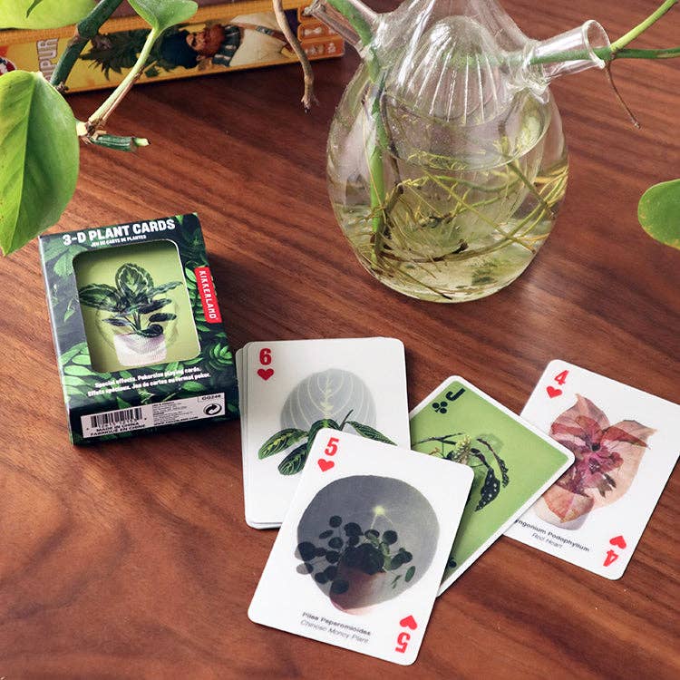 3D Plant Playing Cards