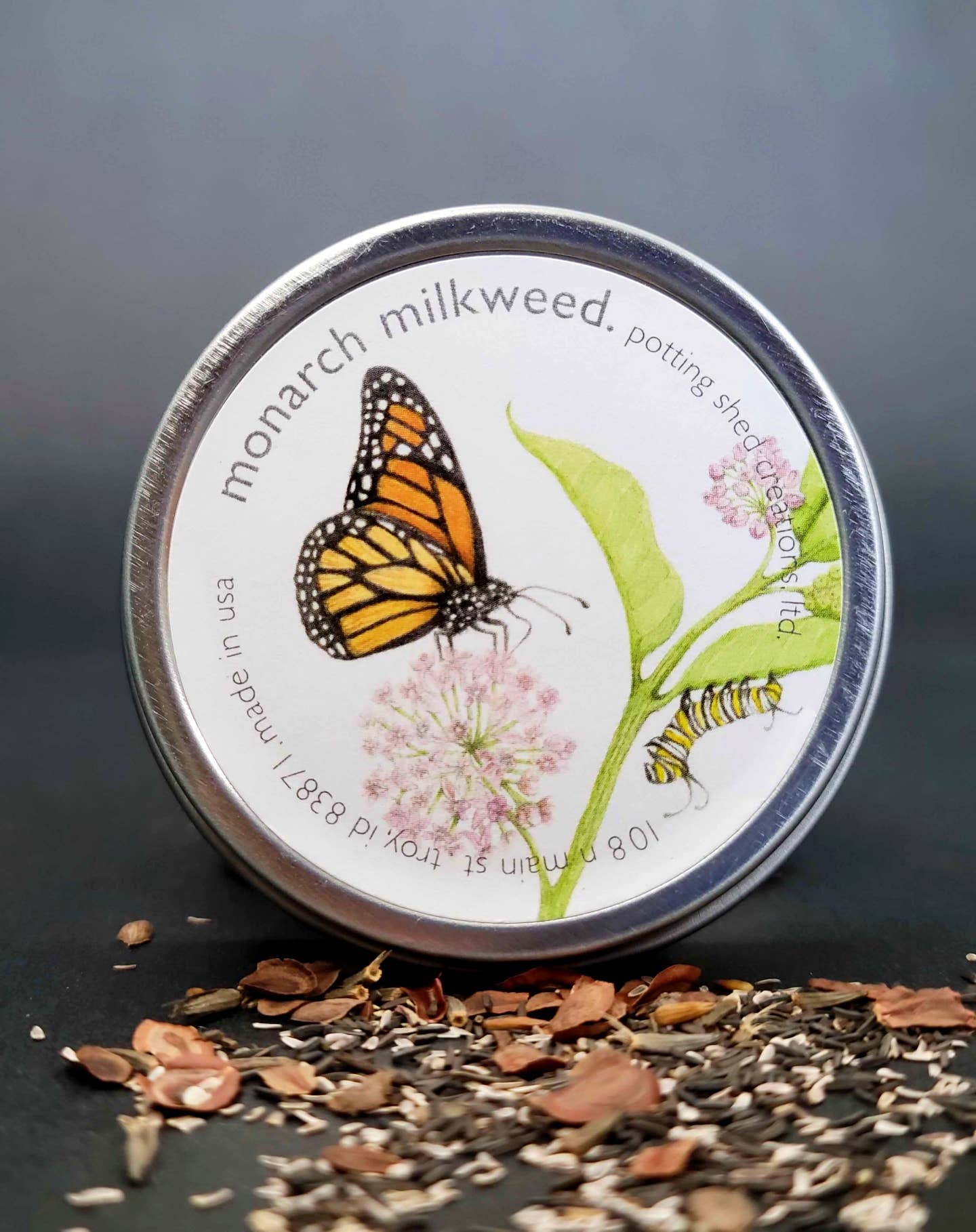 Garden Sprinkles Christmas Ornament | Monarch Milkweed