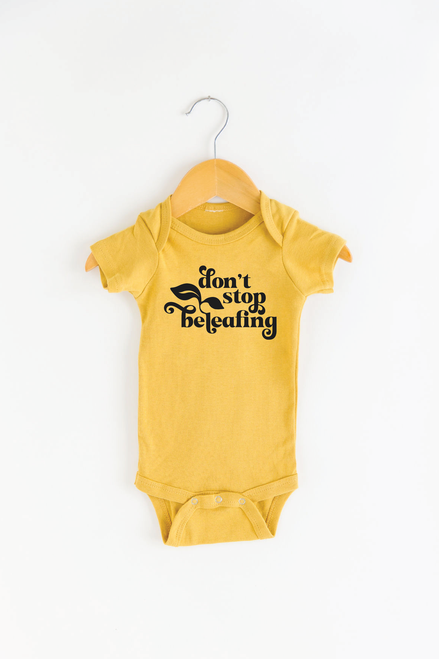 Don't Stop Beleafing Baby Bodysuit | Onesie | Baby Clothing | Easter Gift