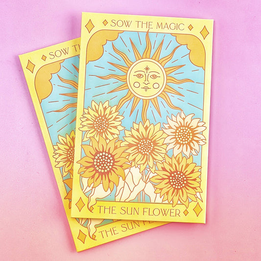 The Sunflower (Ring of Fire) Tarot Garden + Gift Seed Packet