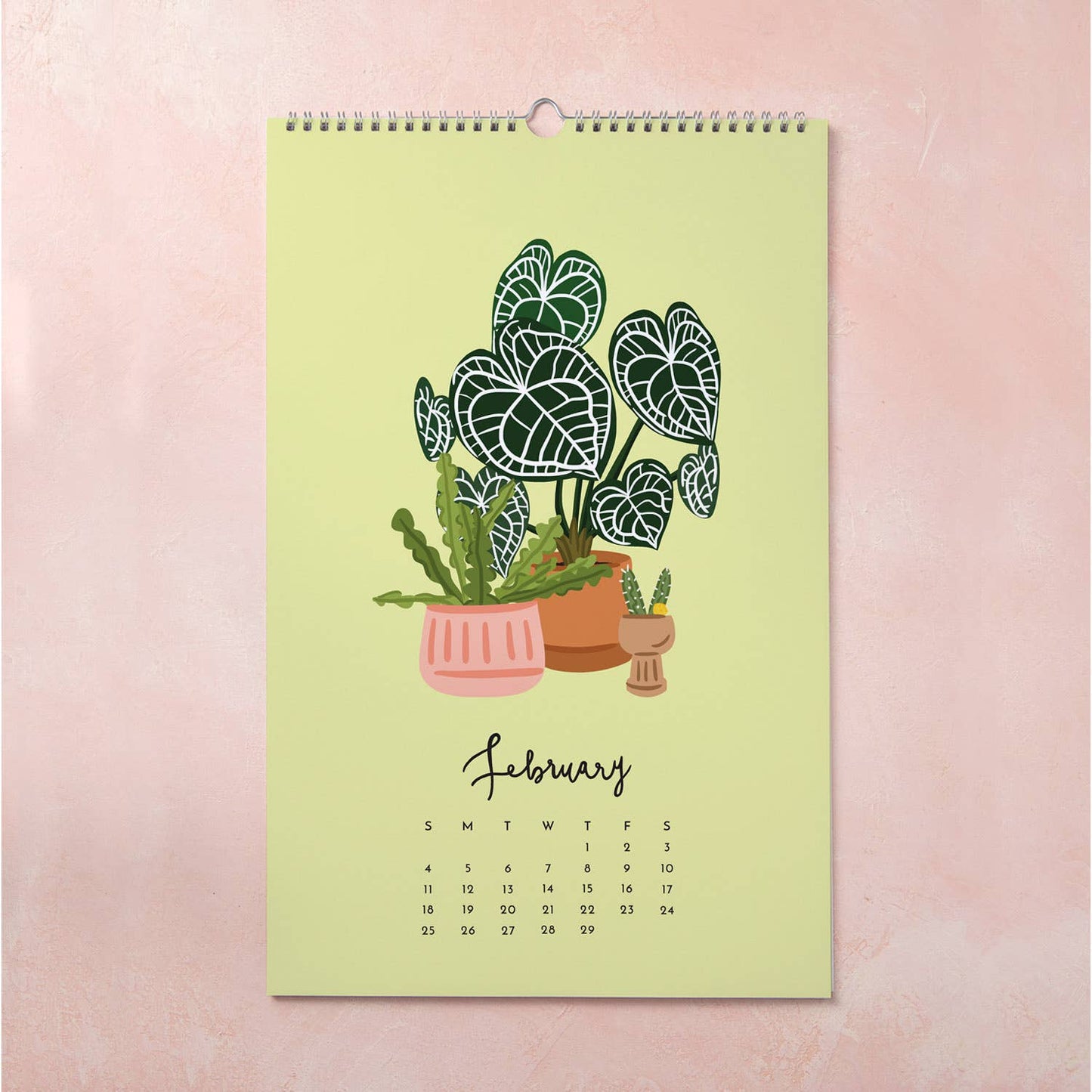 2024 Plants Wall Calendar - Plant Lover Christmas Gift