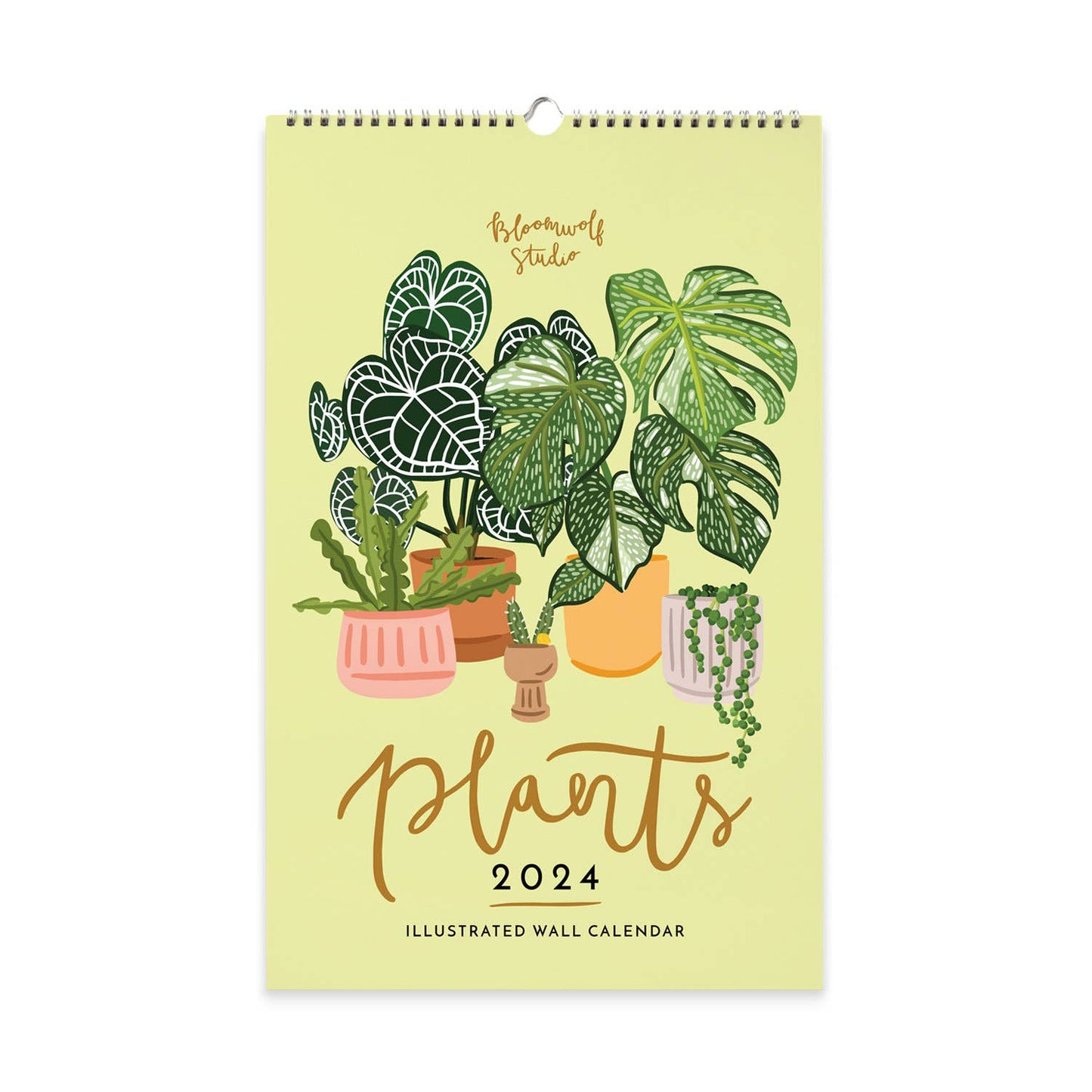 2024 Plants Wall Calendar - Plant Lover Christmas Gift