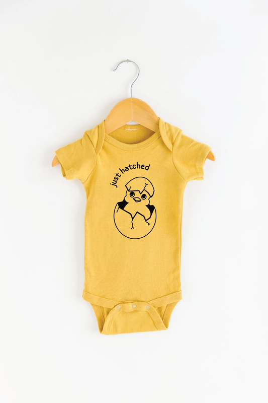 Just Hatched Baby Bodysuit | Onesie | Baby Clothing | Easter Gift