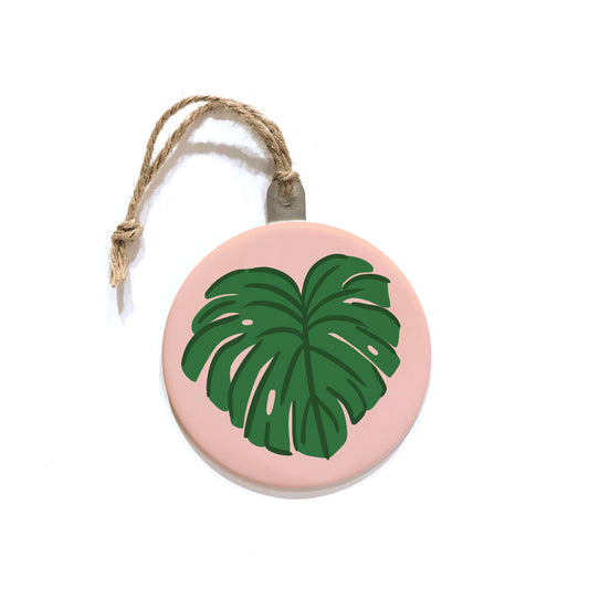 Monstera Leaf Christmas Ornament - Christmas Decor, Gift