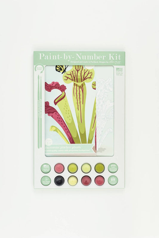 Carnivorous Pitcher Plants Paint-by-Number Kit