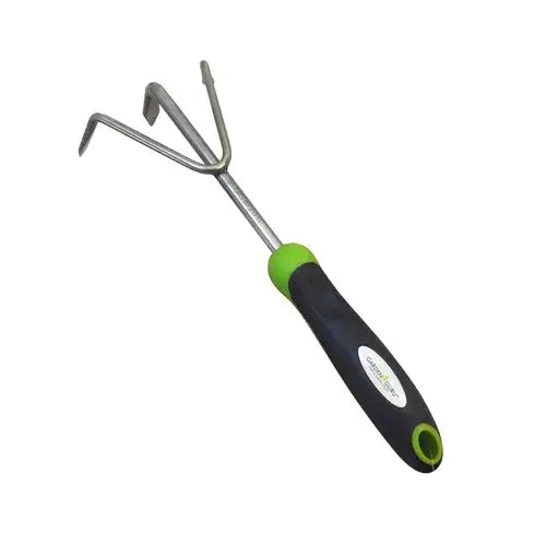 Garden Guru Hand Cultivator Rake Tiller Tool