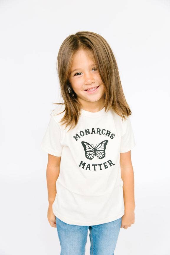 Monarchs Matter T shirt | Kids Butterfly Graphic Tee | Kids Clothes | Spring 2024