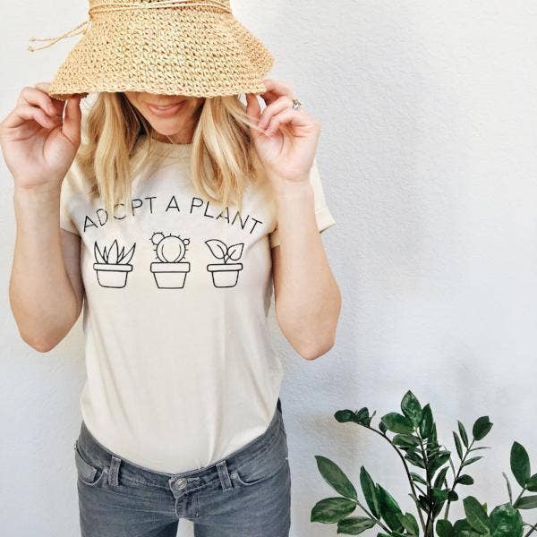 Adopt a Plant Graphic Tee | Womens Clothing T Shirts